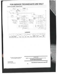 JennAir Electric Convection Double Wall Oven F6E1 Code4