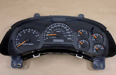 2004 Trailblazer cluster