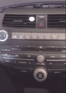 2009 LX Accord  Climate Control buttons are not illuminated