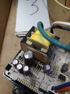GE Kenmore Range Control Board has a blown capacitor