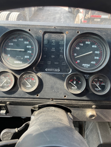 2002 Freightliner chassis cluster