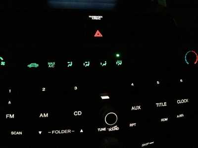 2008 Honda Accord  climate control 3 lights out