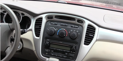 2001 Toyota Highlander climate control appears to be locked