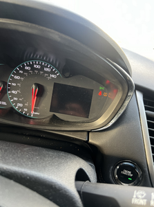 2019 CHEVROLET TRAX LCD on the cluster 