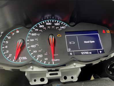 2019 CHEVROLET TRAX LCD on the cluster1