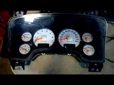 2004 Ram 2500 cluster