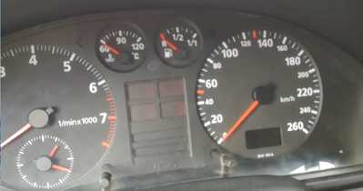 1999 Audi A4 with a deteriorating instrument cluster