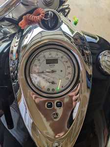 2005 Yamaha Road Star Silverado motorcycle speedometer issue