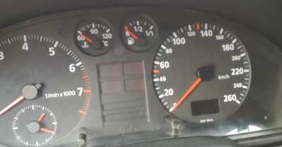 1999 Audi A4 temp gauge on my instrument cluster not working1