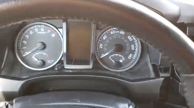 The 2014 Tacoma Instrument Cluster is out