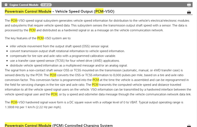 2007 Lincoln MKX PCM that may not being supplying or reading the correct voltages of senso