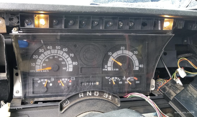 1996 Ford Mustang gauges 