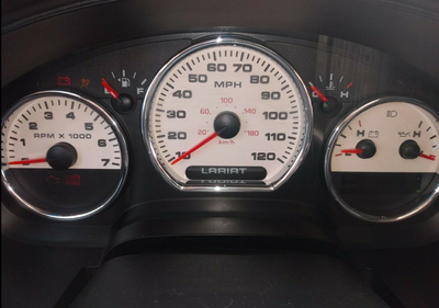 2008 Ford F150  cluster screen