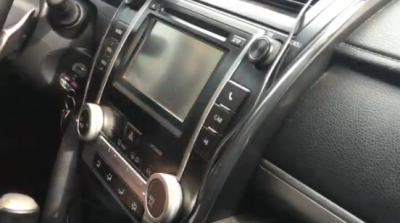 2012 Toyota Camry SE with Display Navigation and JBL appears to have failed