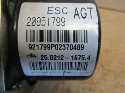 2013 Cadillac SRX  brake control module issue