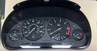 2000 bmw 540   instrument cluster