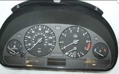 2000 bmw 535  instrument cluster